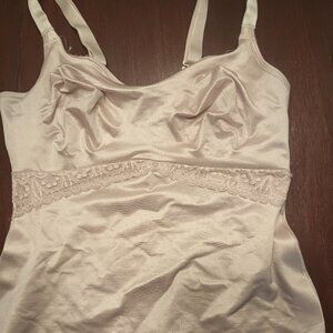 Ruby Ribbon lace cami 36 Pale